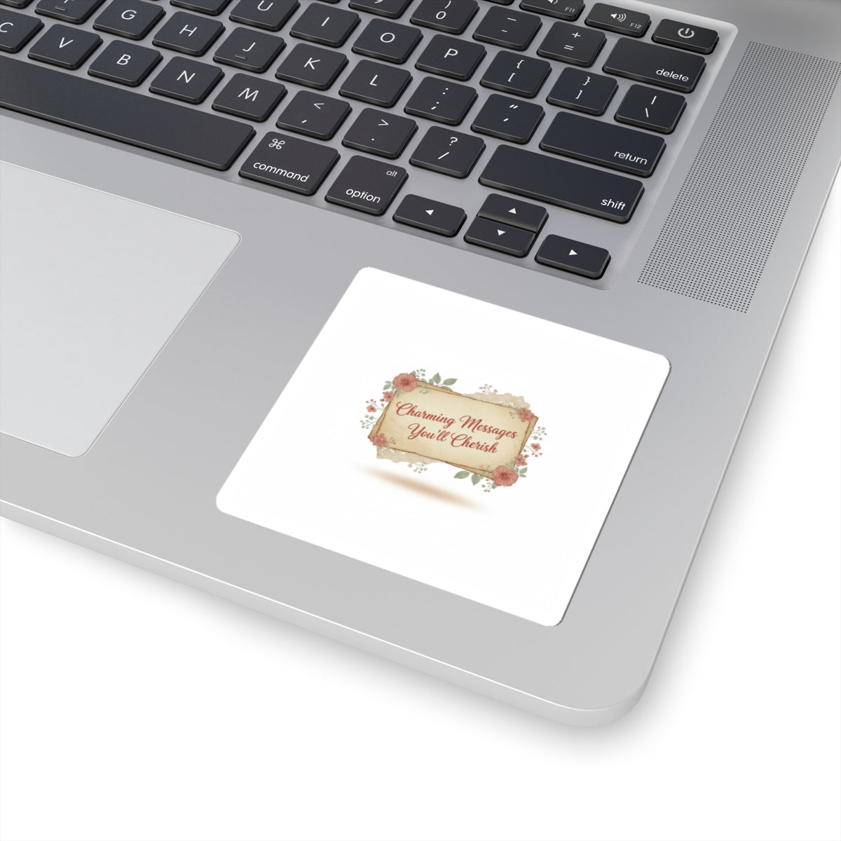 Vintage Love Letter Wax Seal Sticker | handwritten typewriter romance