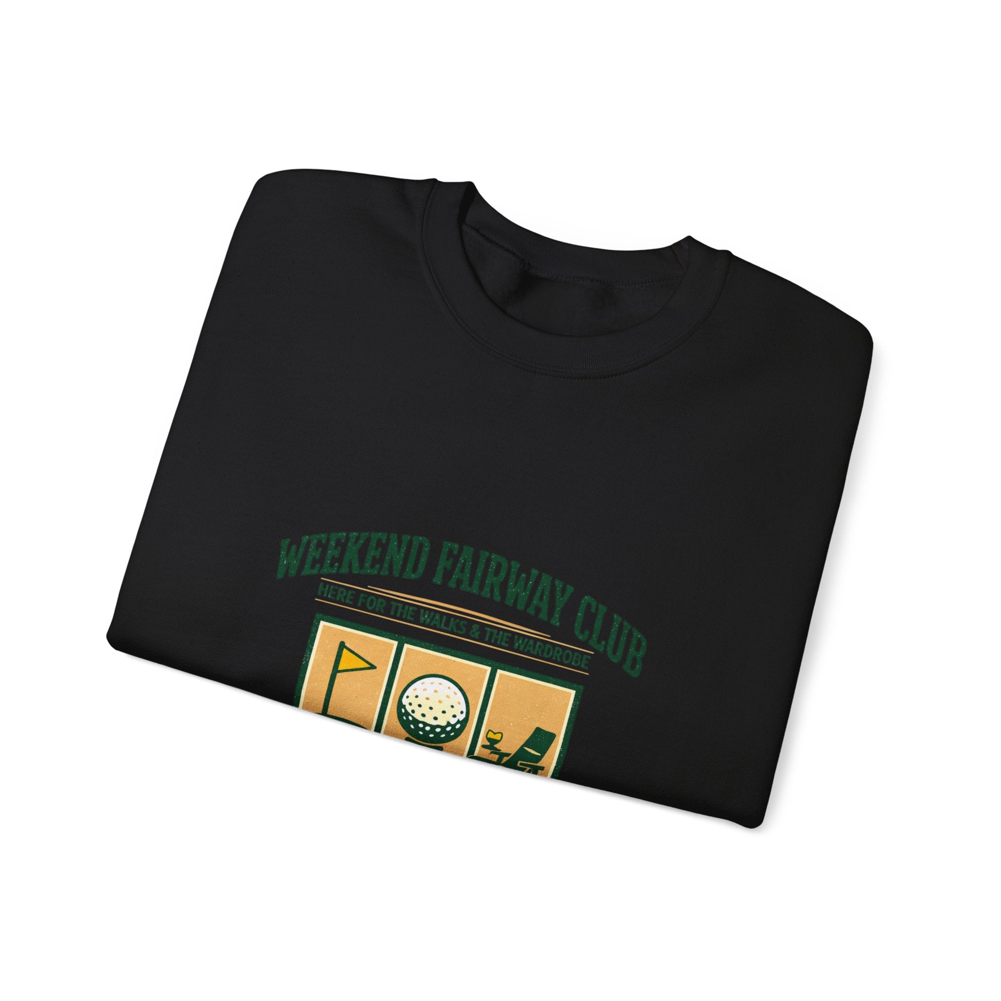 Weekend Fairway Club Crewneck – Unisex Golf Sweatshirt