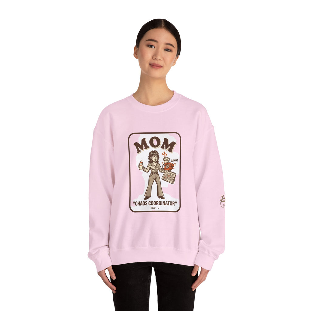 Mom 'Chaos Coordinator' Crewneck Sweatshirt