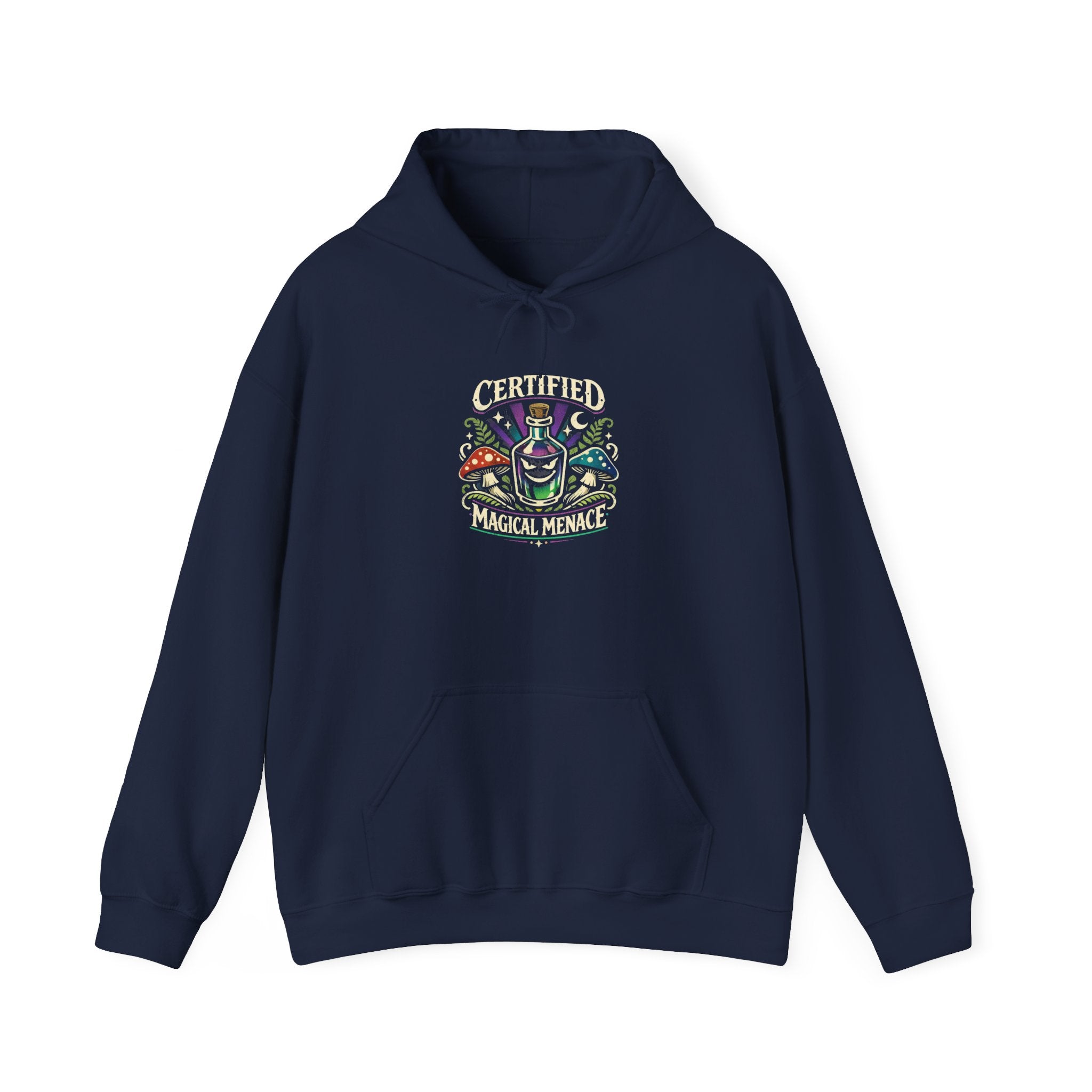 Mushroom Celestial Eye Hoodie | Cottagecore Goblincore Sweatshirt