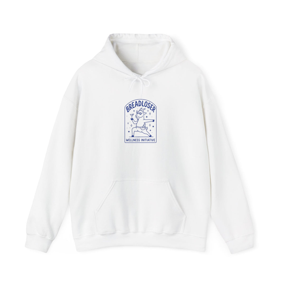 PRIMARY BREADLOSER hoodie | doodle cash burnout humor, awkward all-caps