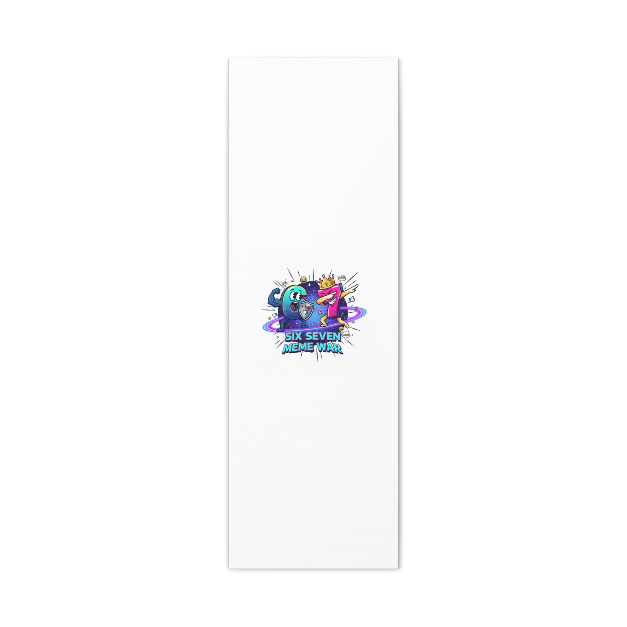 Six Seven Meme War Canvas | Legendary Internet Battle Art, Viral Culture Wall Decor