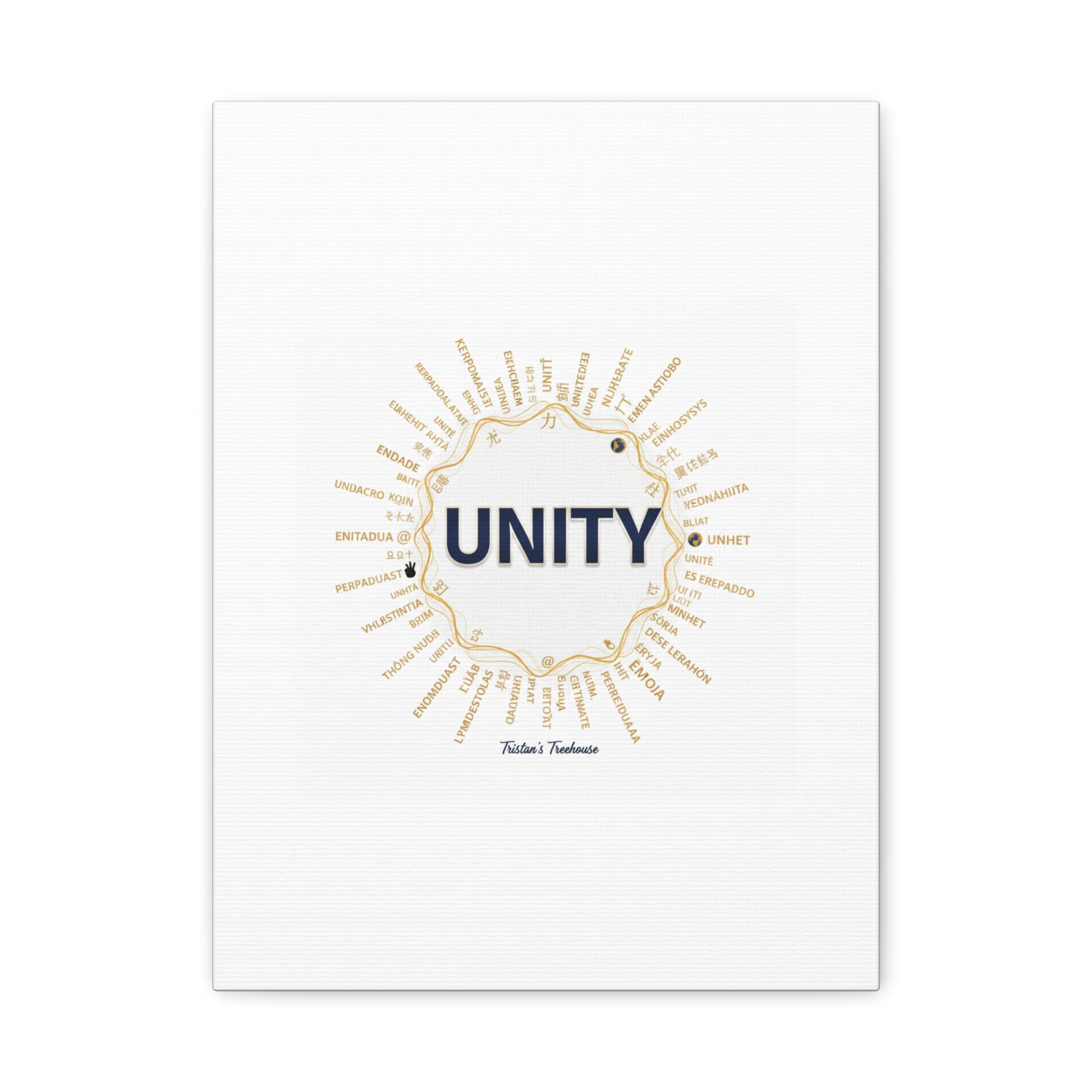 UNITY Canvas, Matte Stretched 1.25" | Dry January sober curious decor