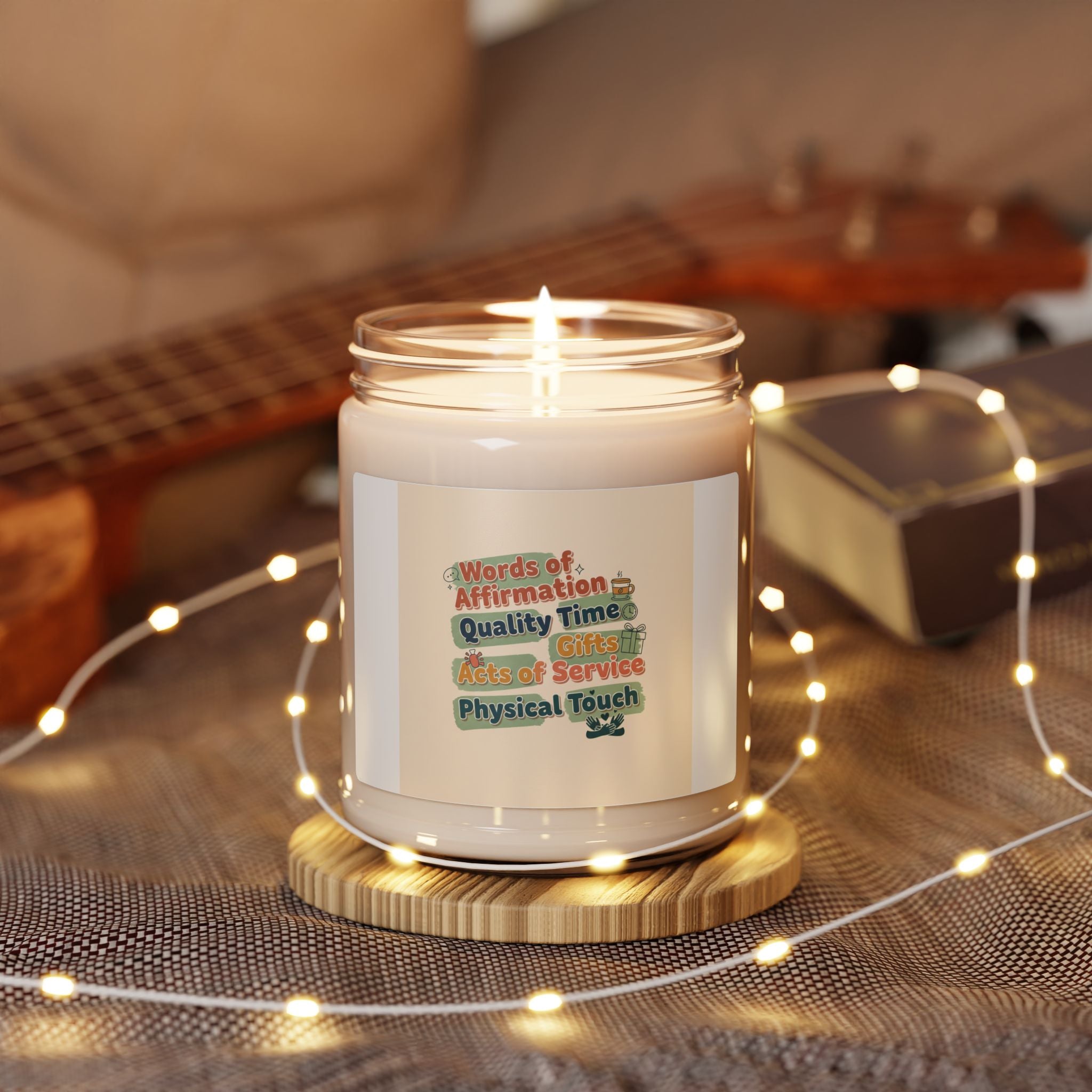 Love Languages Meme Soy Candle | Acts of Snacks, Quiet Love