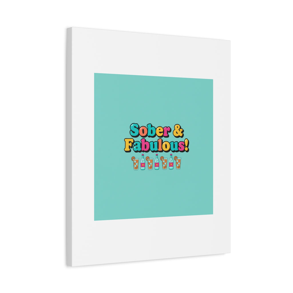 Sober & Fabulous! Canvas | Dry January, Mocktail Trend