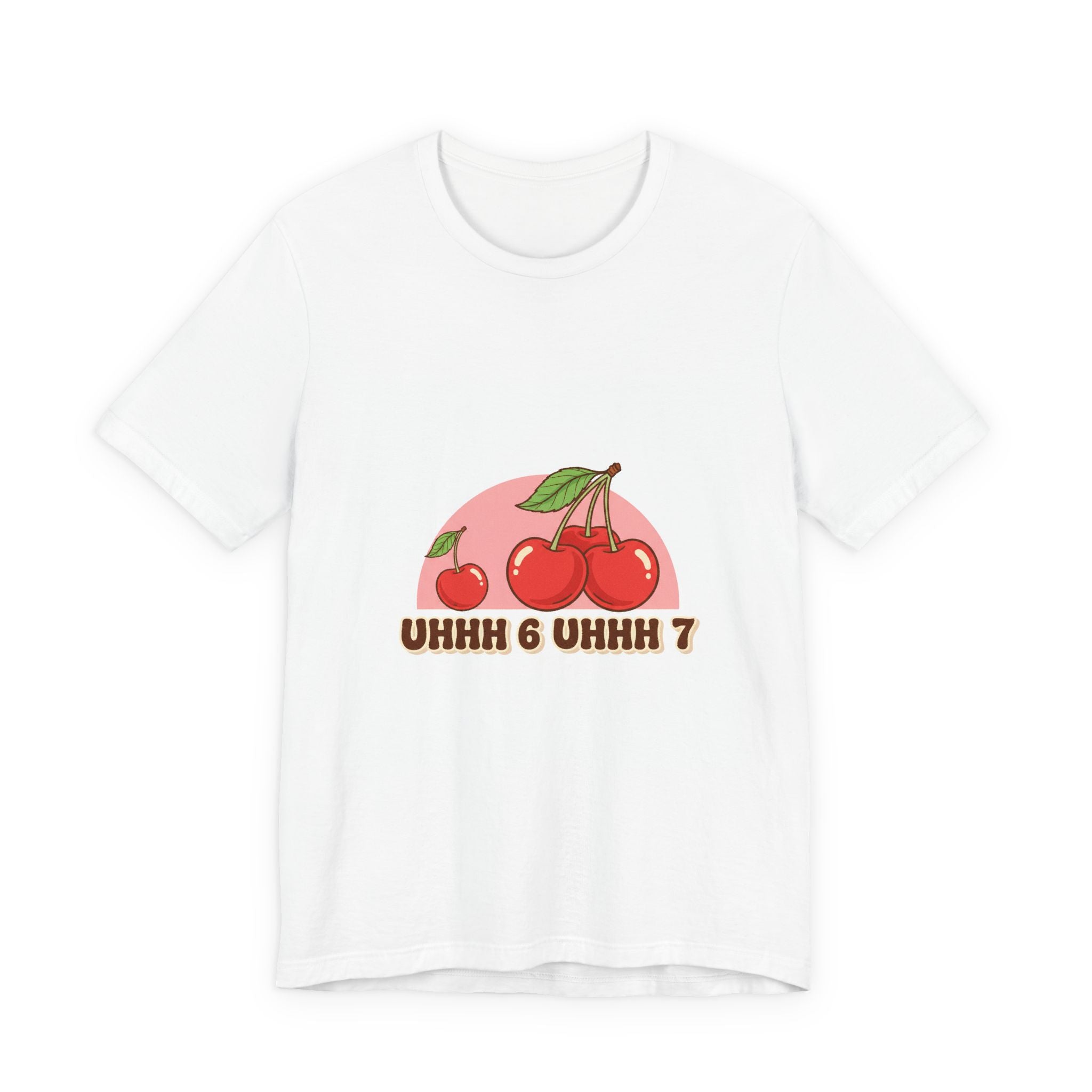 Retro Cherry Graphic Tee | kawaii fruit design, vintage cherry shirt