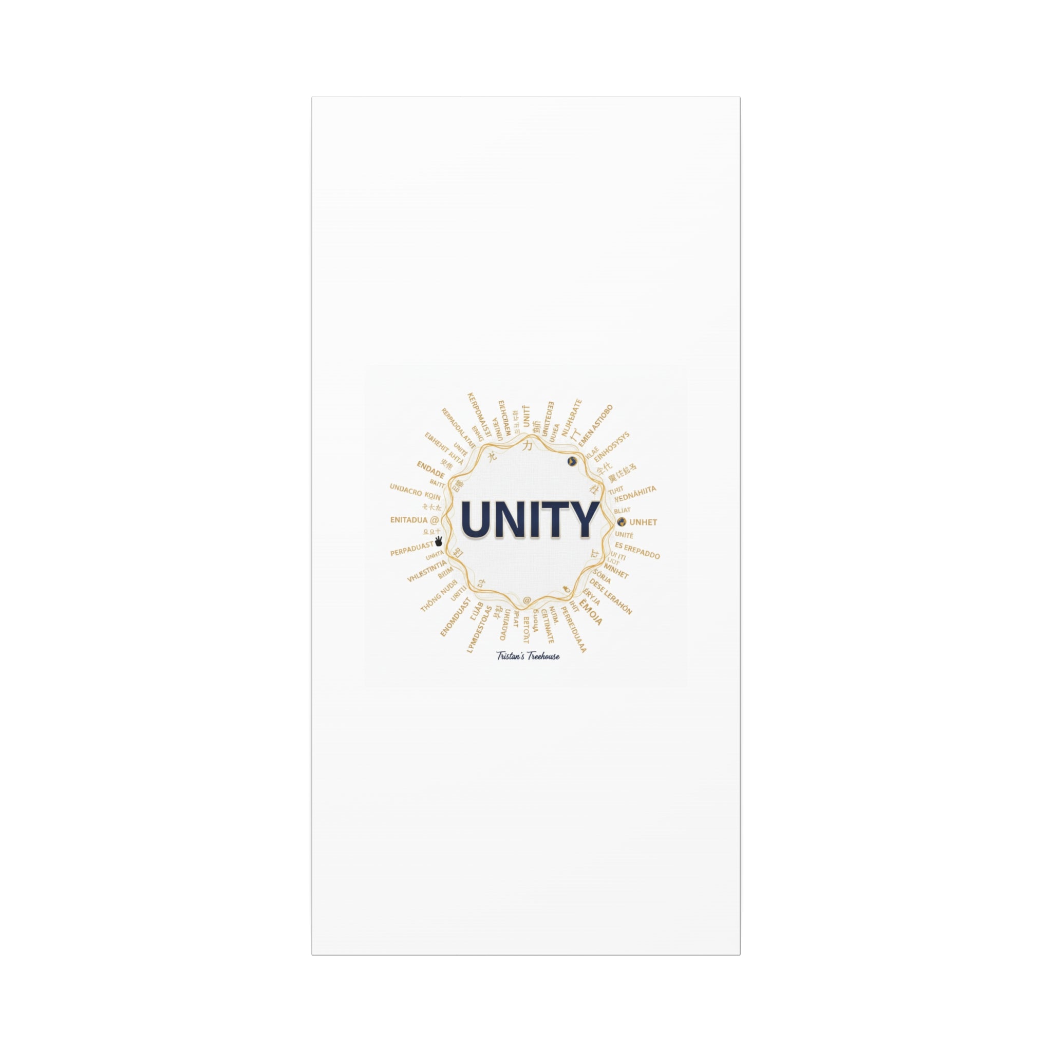 UNITY Canvas, Matte Stretched 1.25" | Dry January sober curious decor