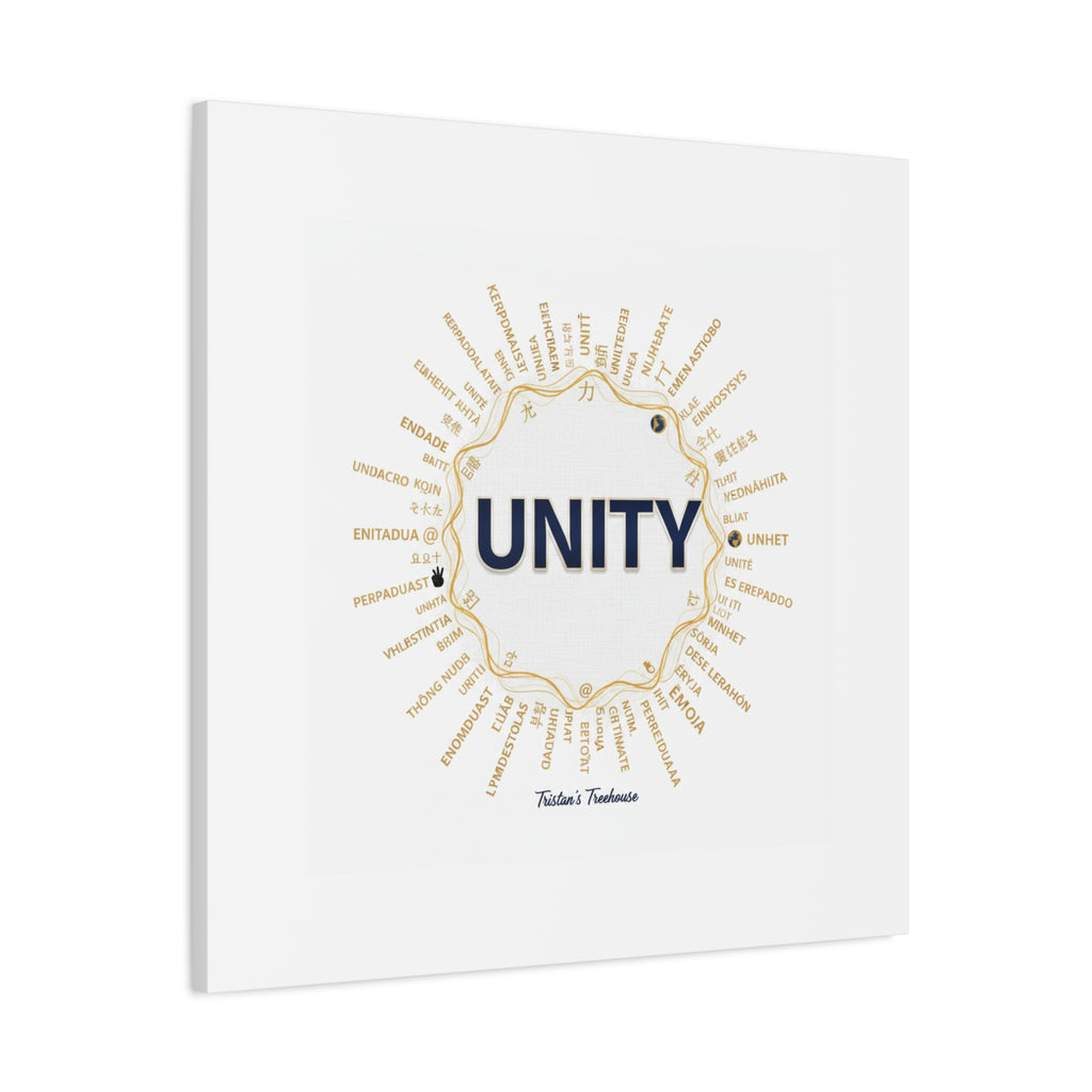 UNITY Canvas, Matte Stretched 1.25" | Dry January sober curious decor
