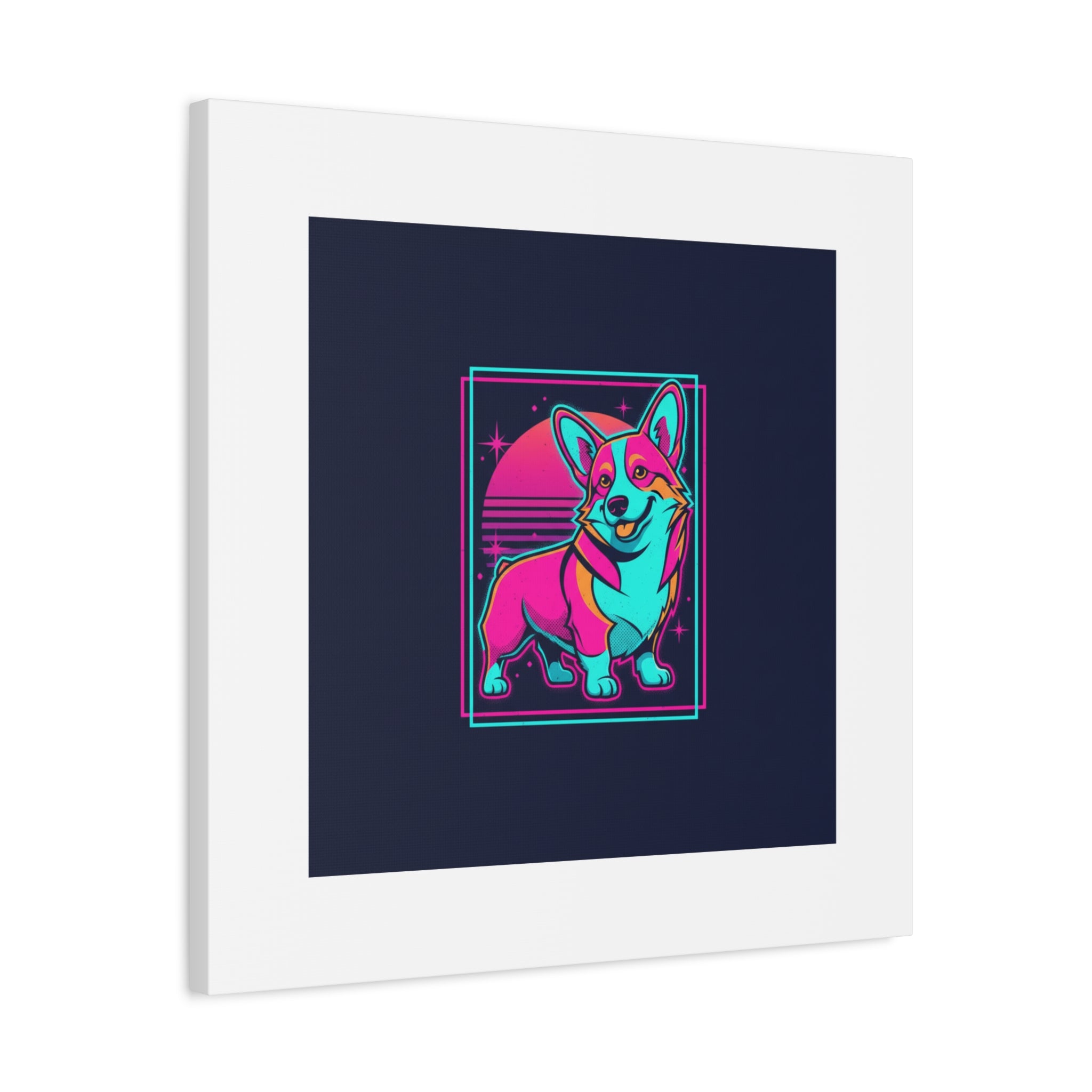 Platonic Love Corgi Canvas | Friendship Valentine, Galentine’s Wall Art