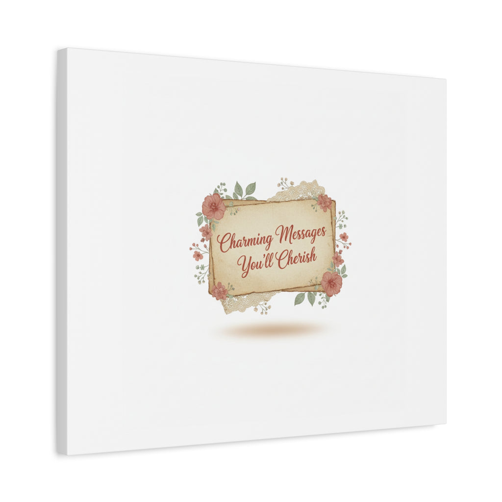 Love Letter Collage Canvas, Vintage Letter Art, Wax Seal Romance Print
