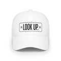LOOK UP.™ Embroidered Dad Cap | Human-First AI