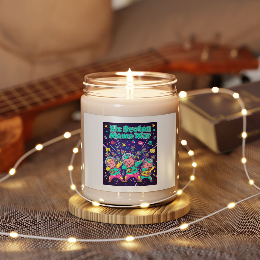 Six Seven Meme War Soy Candle | Legendary Internet Battle Scented Candle