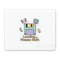 Loading Please Wait Canvas | Old Internet Aesthetic, 90s Web Nostalgia