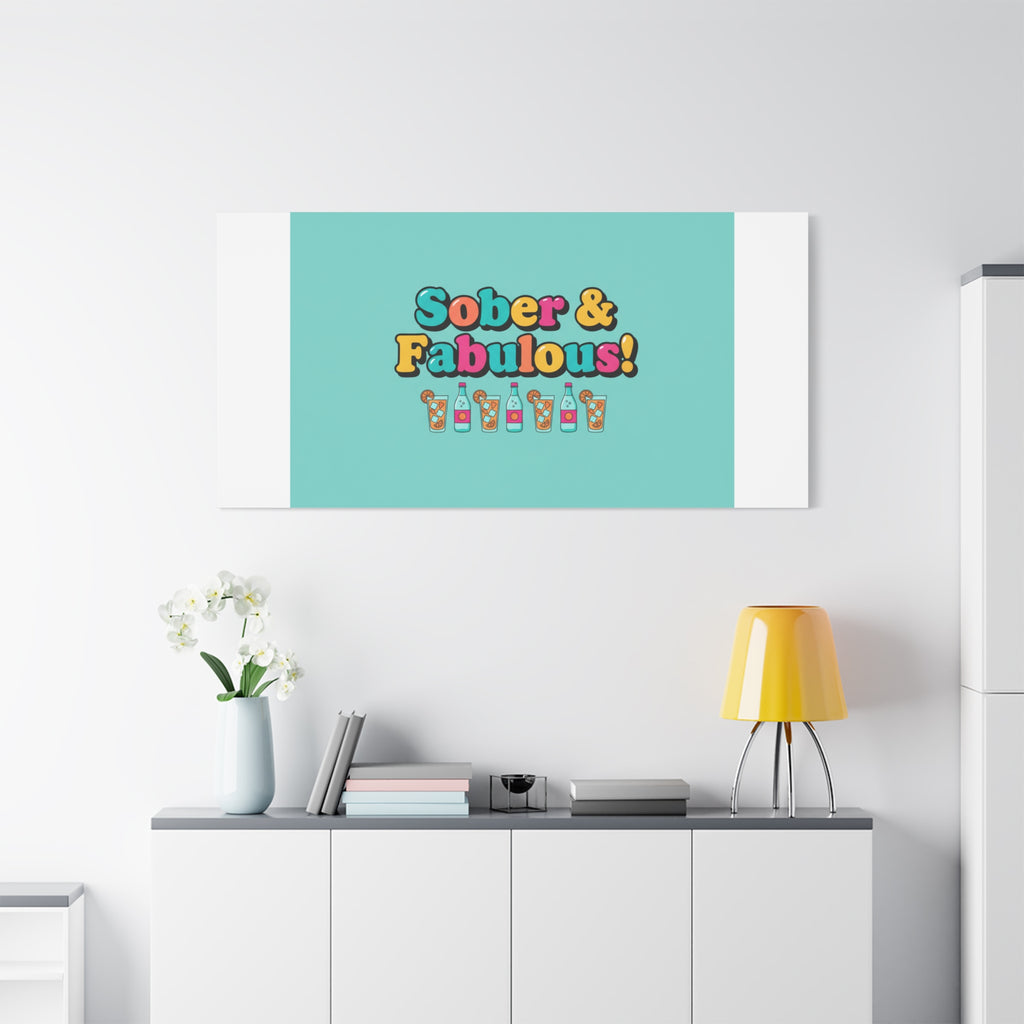 Sober & Fabulous! Canvas | Dry January, Mocktail Trend
