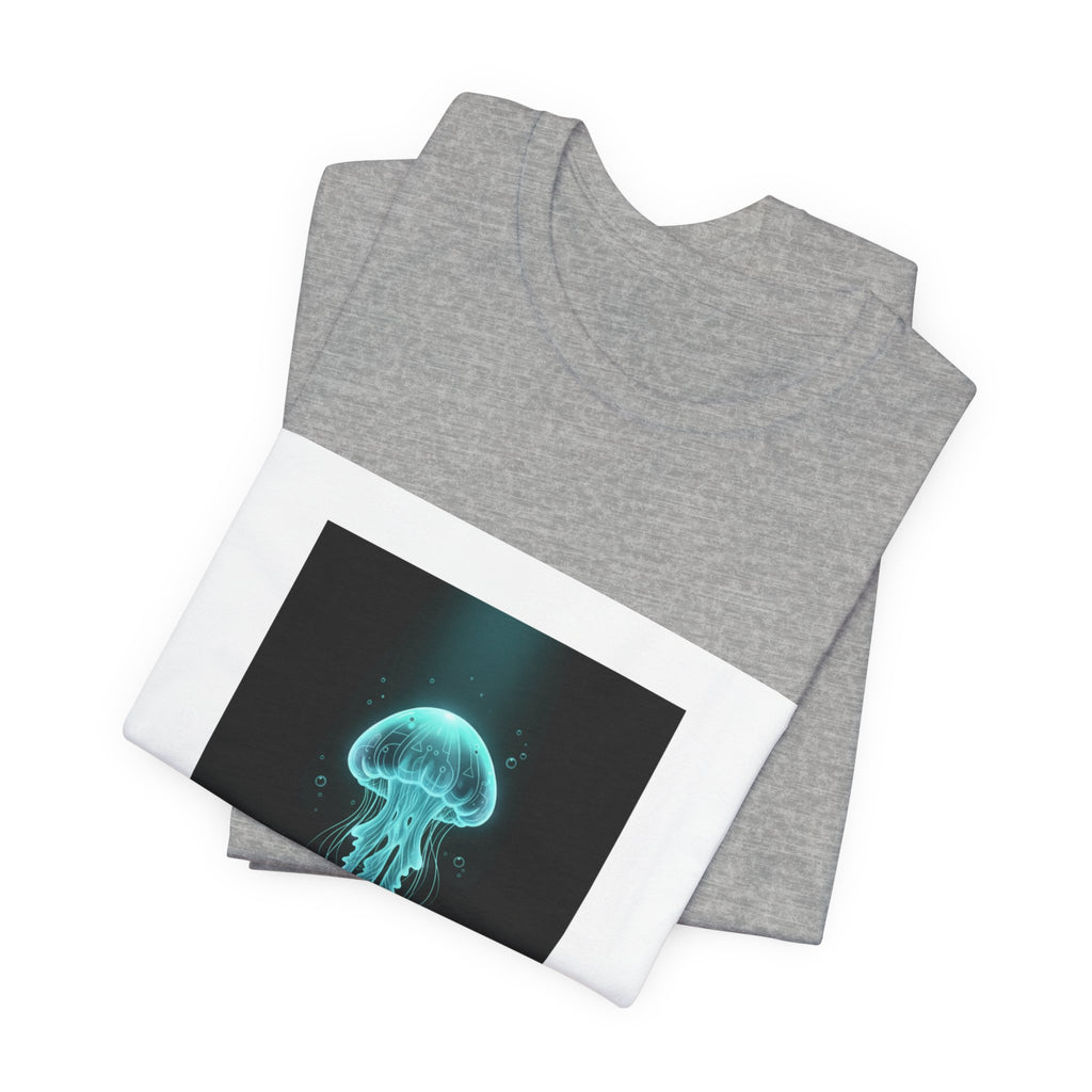 Jellyfish Specimen T-Shirt | Bioluminescent Deep Sea Graphic Tee