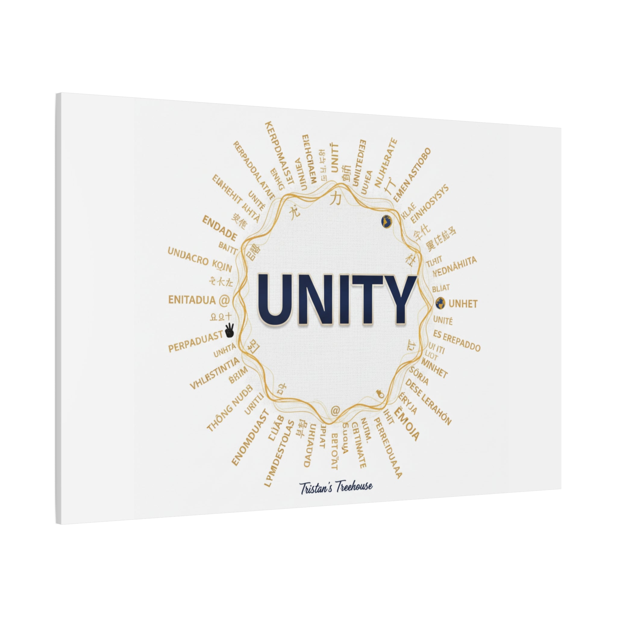 UNITY Canvas, Matte Stretched 1.25" | Dry January sober curious decor