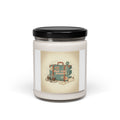 Vintage Postcard Travel Stamp Candle | Soy Candle, Wanderlust Design