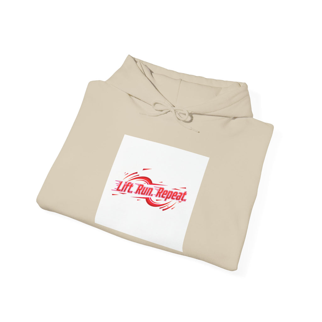 Lift Run Repeat Hoodie | fitness motivation, active wear