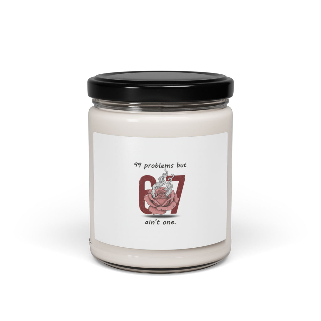 99 Problems But 6 7 Ain't One Candle | Viral Valentine's Soy Candle | Funny Cupid Gift