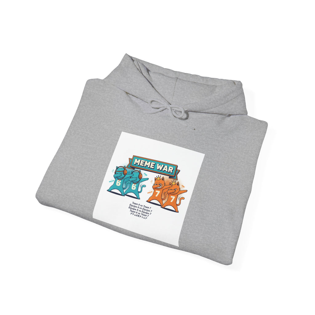 Meme War: Six vs. Seven Hoodie
