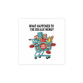 What Happened to the Dollar Menu? Sticker | Grocery Prices Meme, Inflation Humor