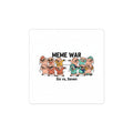 Meme War Sticker | Retro Cartoon Squad, Cute Viral Comic Sticker