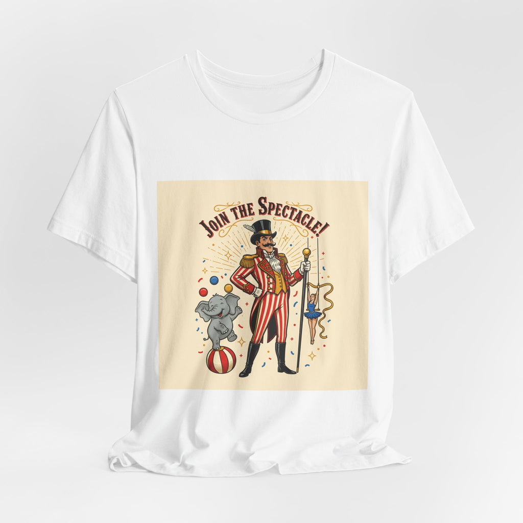 Vintage Circus Ringmaster Tee | vintage carnival design, big top shirt