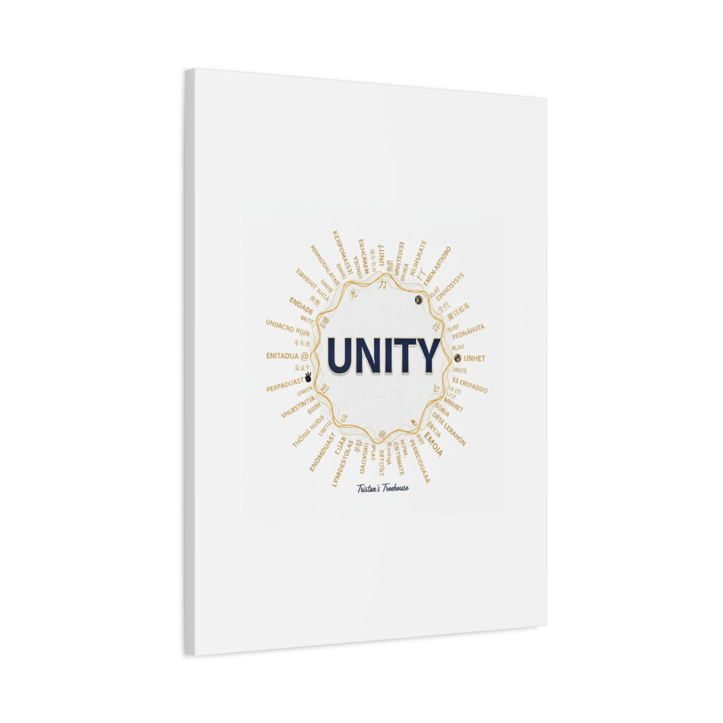 UNITY Canvas, Matte Stretched 1.25" | Dry January sober curious decor