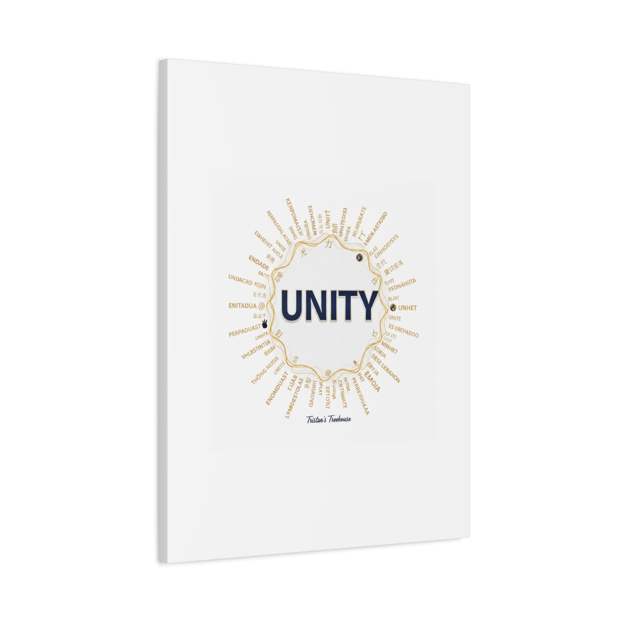 UNITY Canvas, Matte Stretched 1.25" | Dry January sober curious decor
