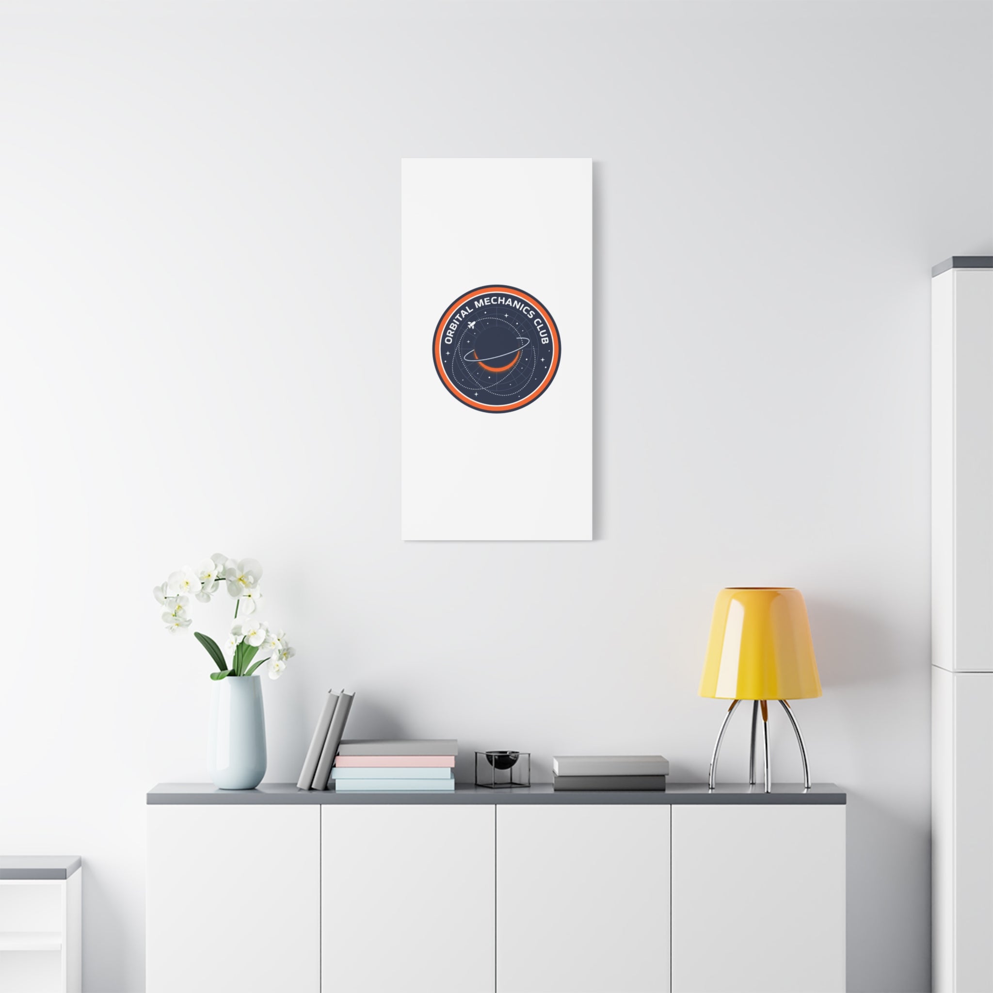Orbital Mechanics Club Canvas | mission patch, space science
