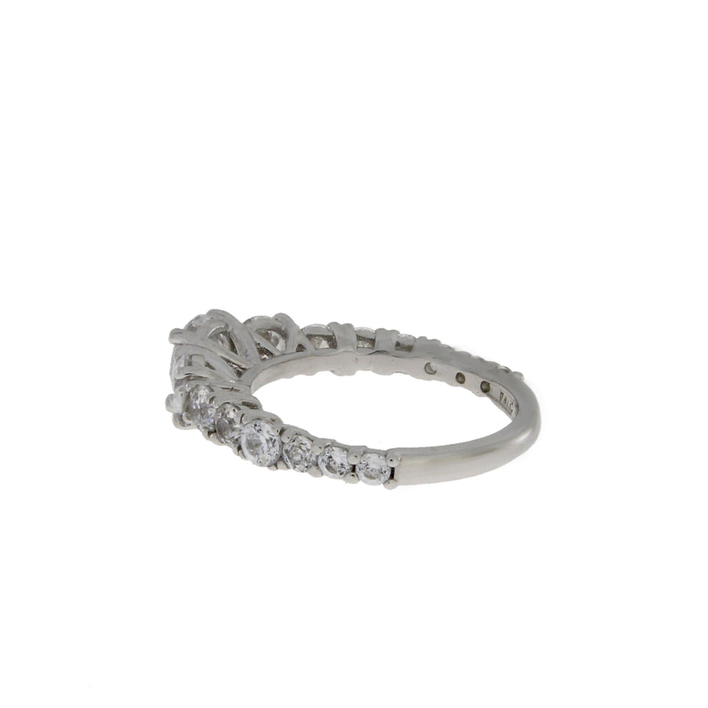 Natural Cubic Zirconium CZ SS Bridal Sterling Silver
