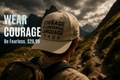 Courage Hat Social Media Banner