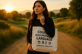 COURAGE IS A UNIVERSAL LANGUAGE Tote Bag
