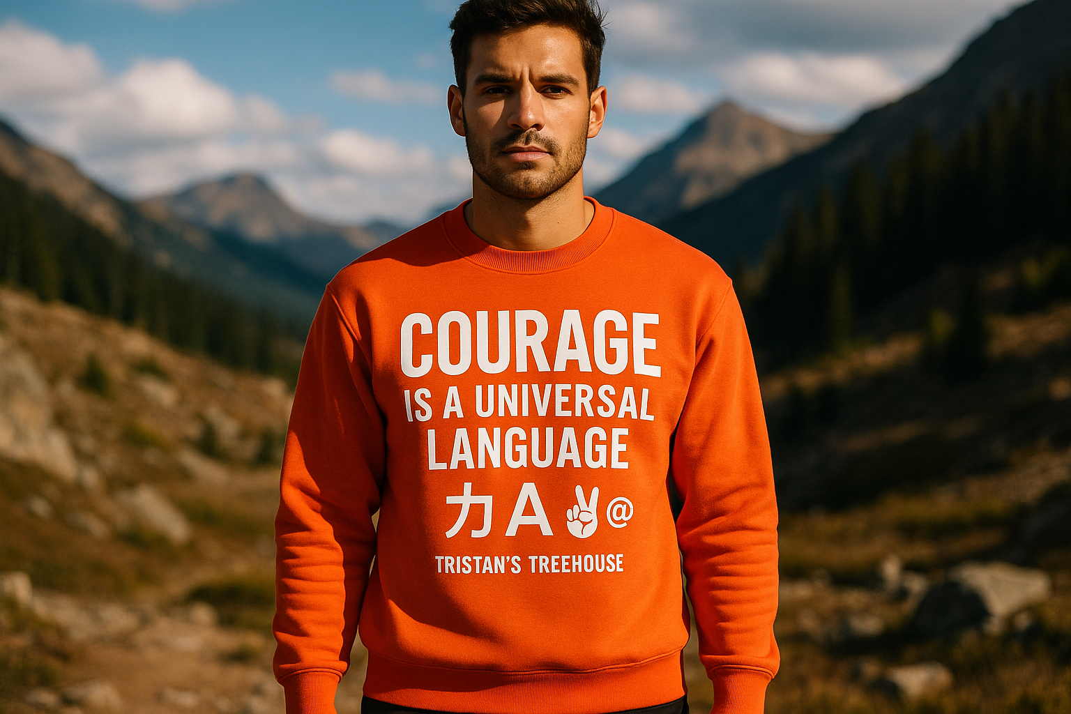 Courage Sweatshirt - English