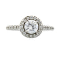 Genuine Cubic Zirconium Ring Sterling Silver