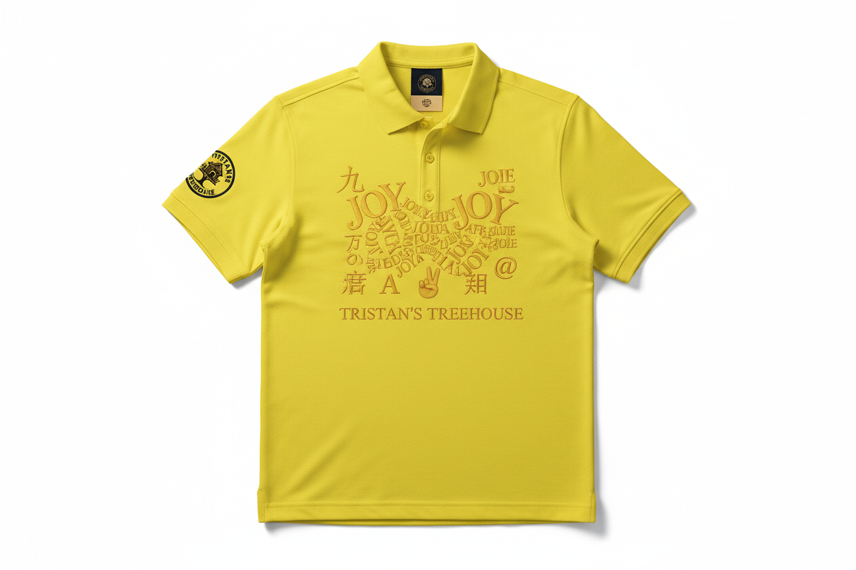 Joy is a Universal Language – Golf Polo