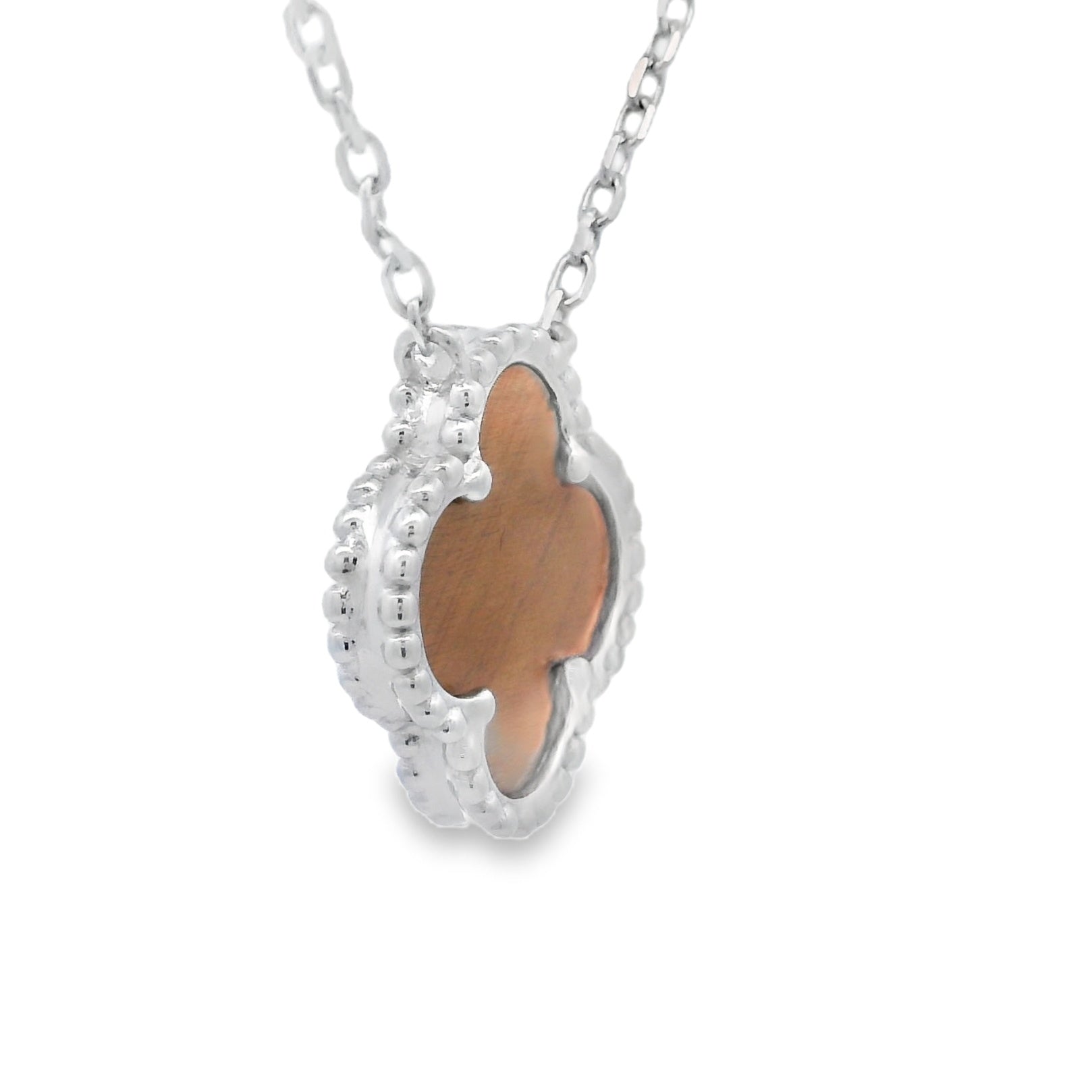 Genuine Tigereye Fashion Pendants Sterling Silver