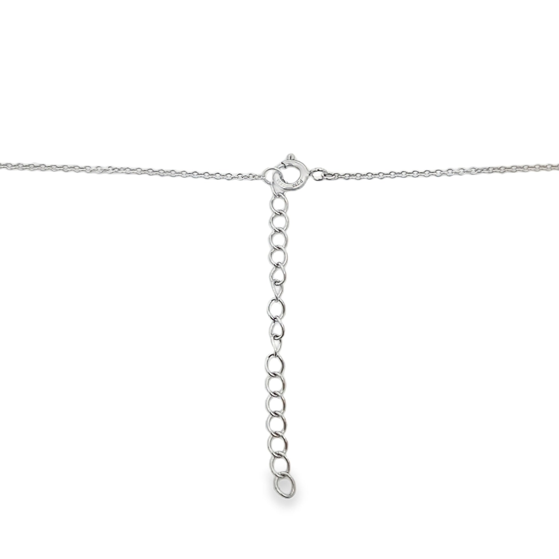 Natural Cubic Zirconia Fashion Pendants Sterling Silver