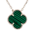 Natural Malachite Fashion Pendants Sterling Silver