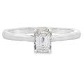 Natural .25ct Lab Grown Diamond  10KT White Gold