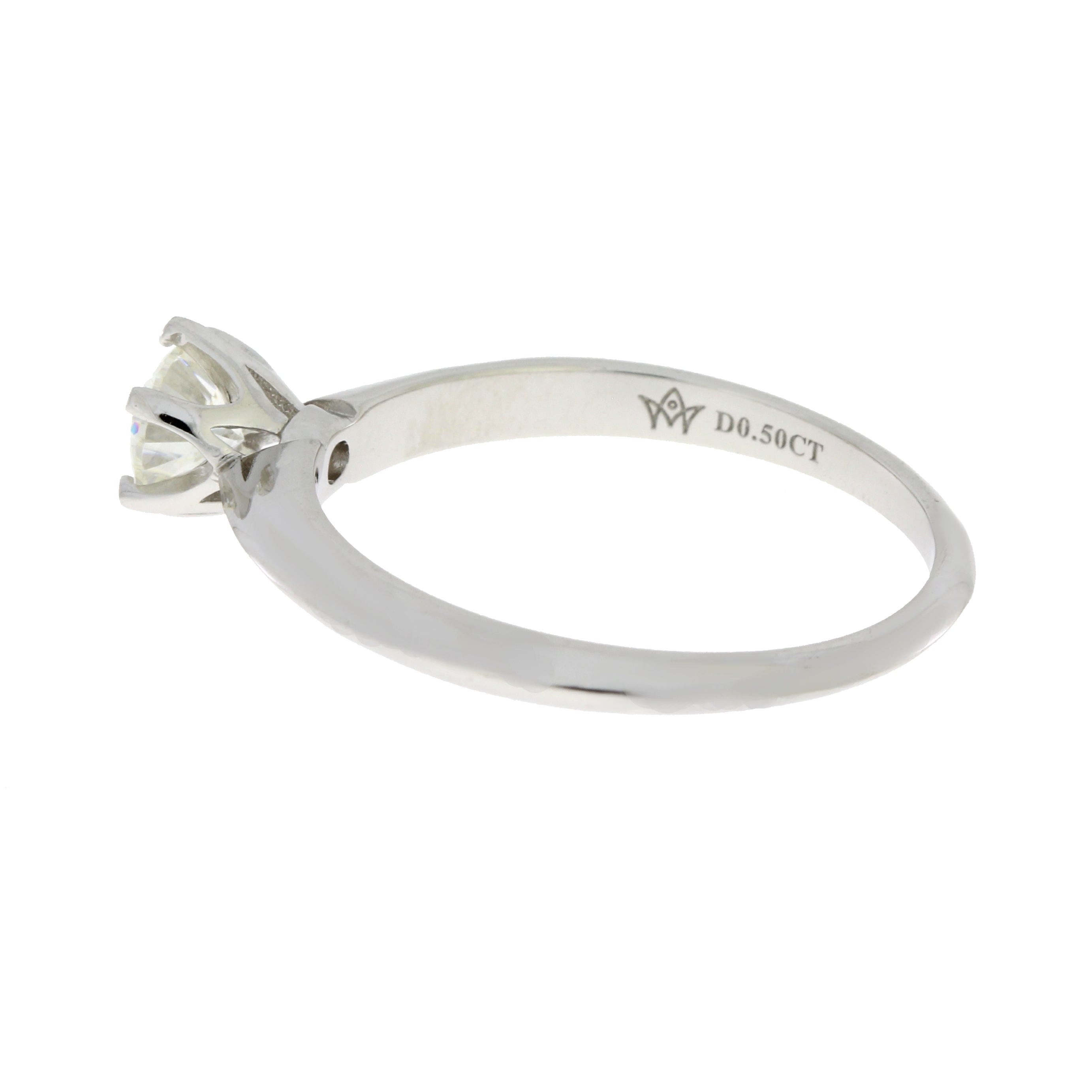 Natural Cubic Zirconium  Sterling Silver