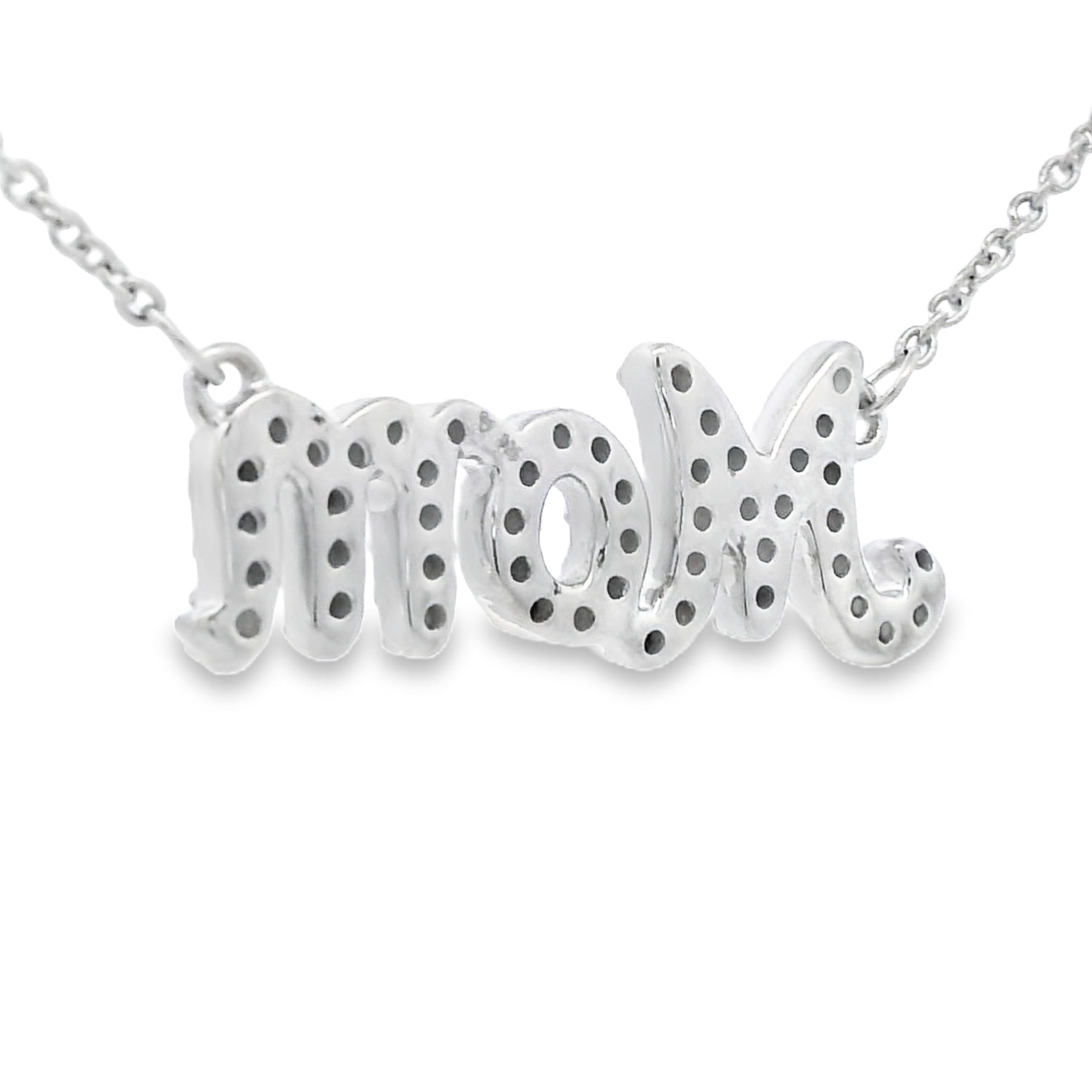 Genuine .25ct Diamond Fashion Pendants Sterling Silver