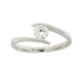 Natural Cubic Zirconium  Sterling Silver