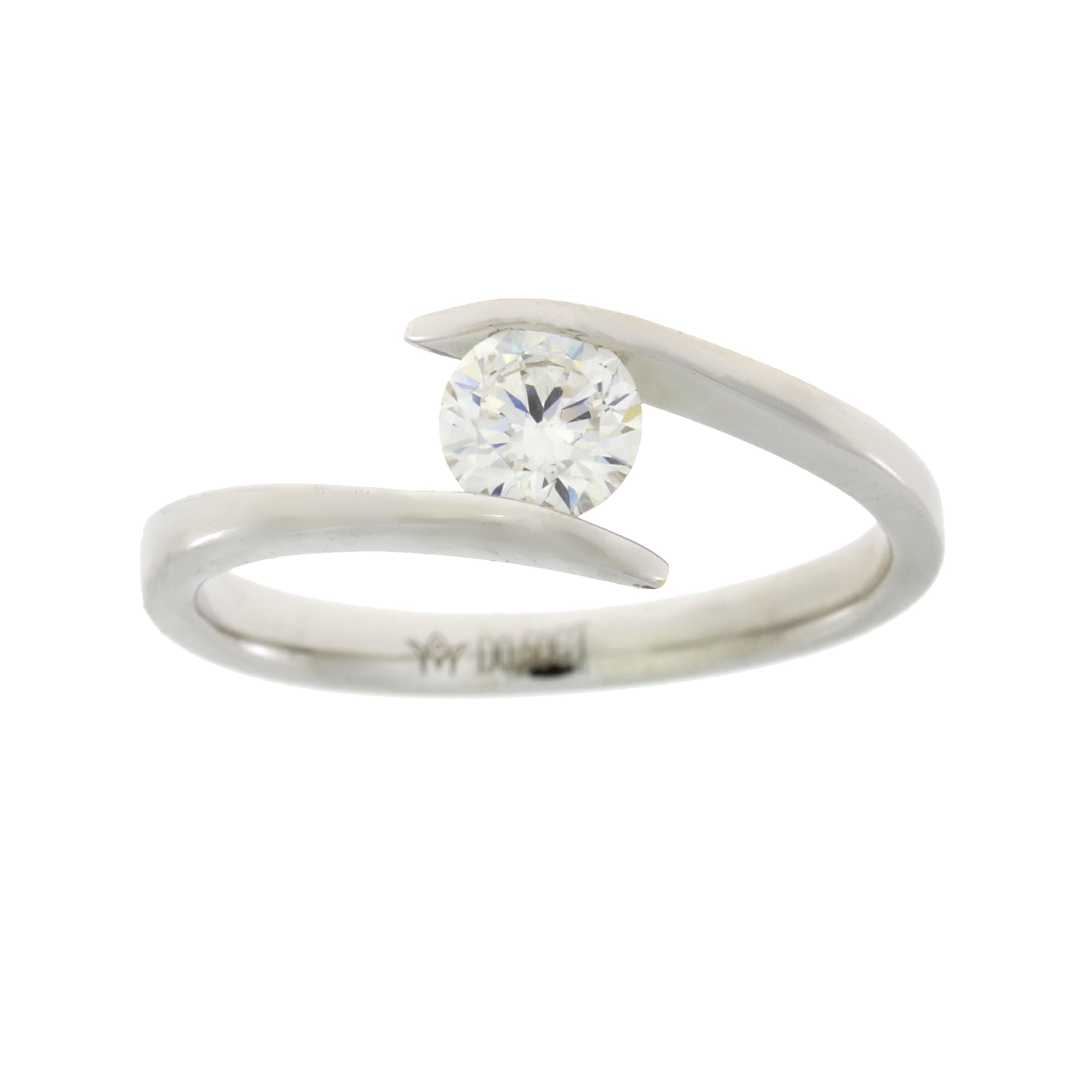 Natural Cubic Zirconium  Sterling Silver