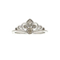 Genuine .17ct Diamond Ring Sterling Silver
