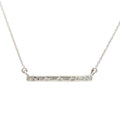 Natural .05ct Diamond Fashion Pendants 14KT White Gold