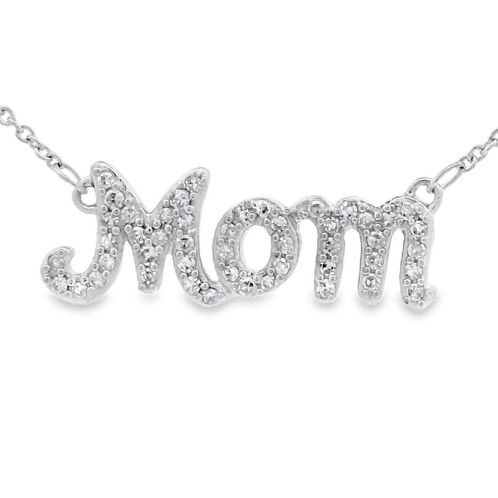 Genuine .25ct Diamond Fashion Pendants Sterling Silver