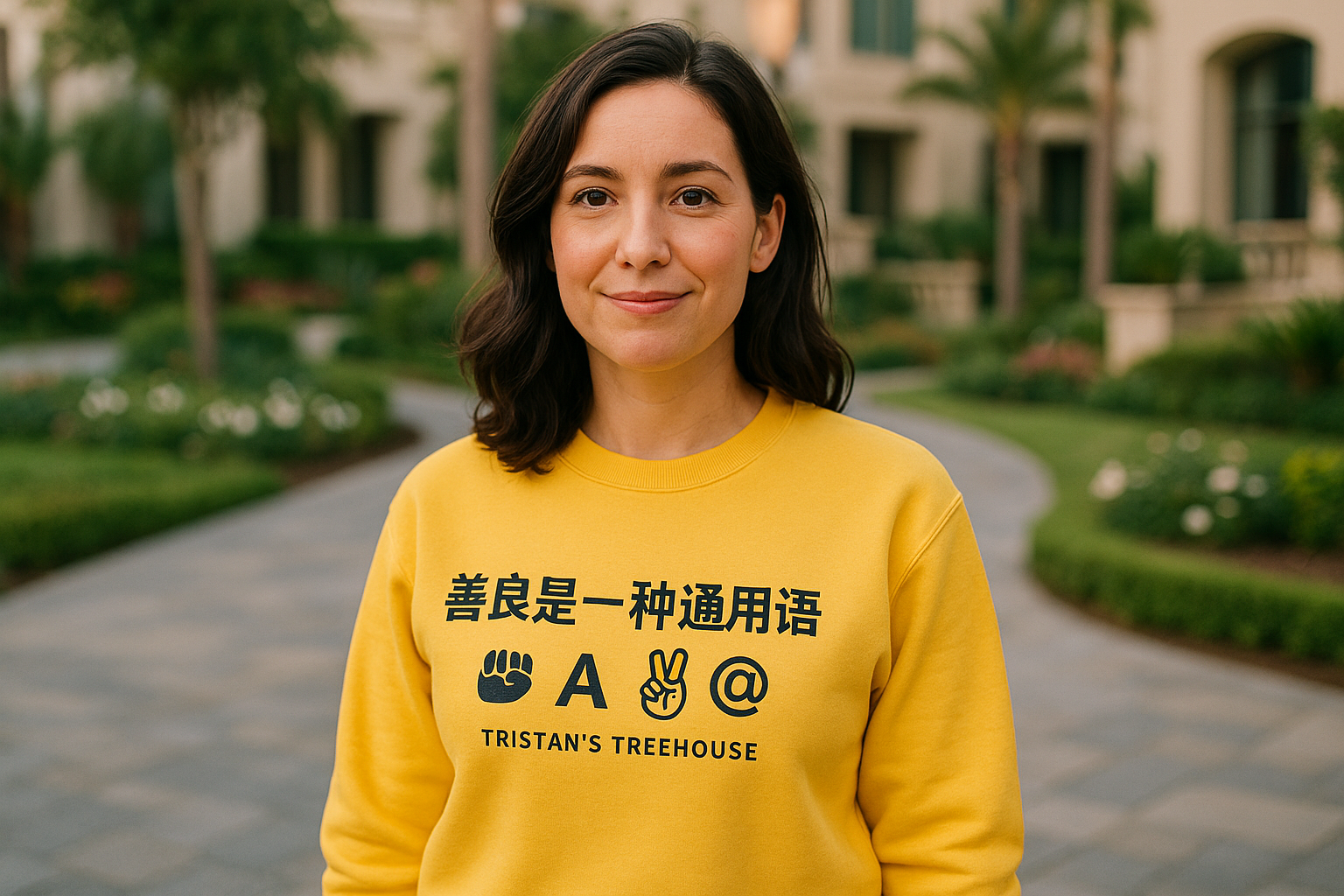 KINDNESS Chinese Sweatshirt Lifestyle