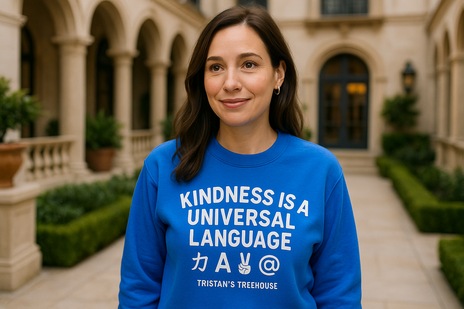 KINDNESS English Sweatshirt Lifestyle