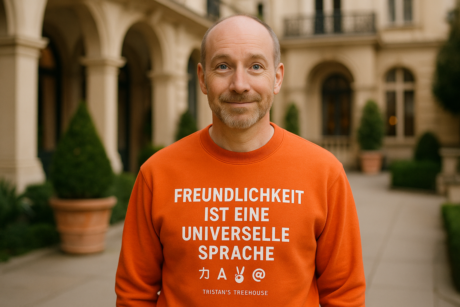KINDNESS German Sweatshirt Lifestyle
